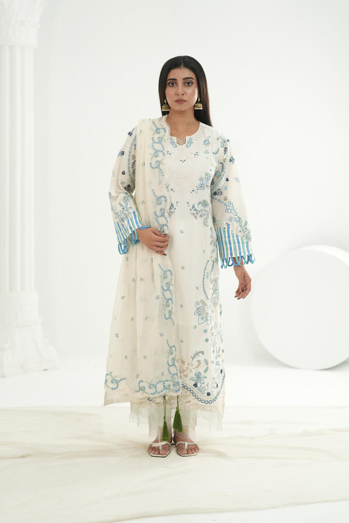 Irmin - Qalamkar Festive Lawn '26 Stitched