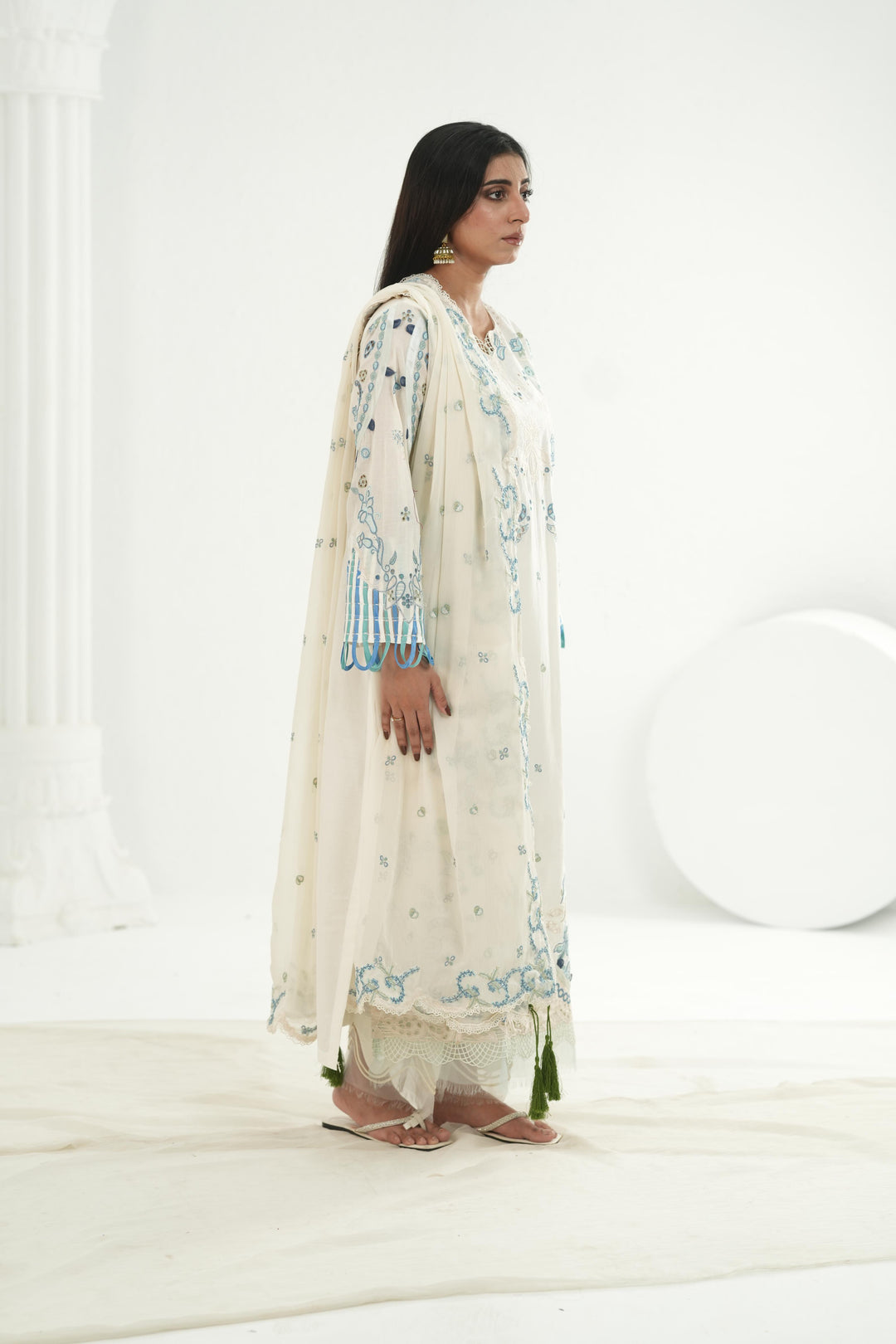 Irmin - Qalamkar Festive Lawn '26 Stitched
