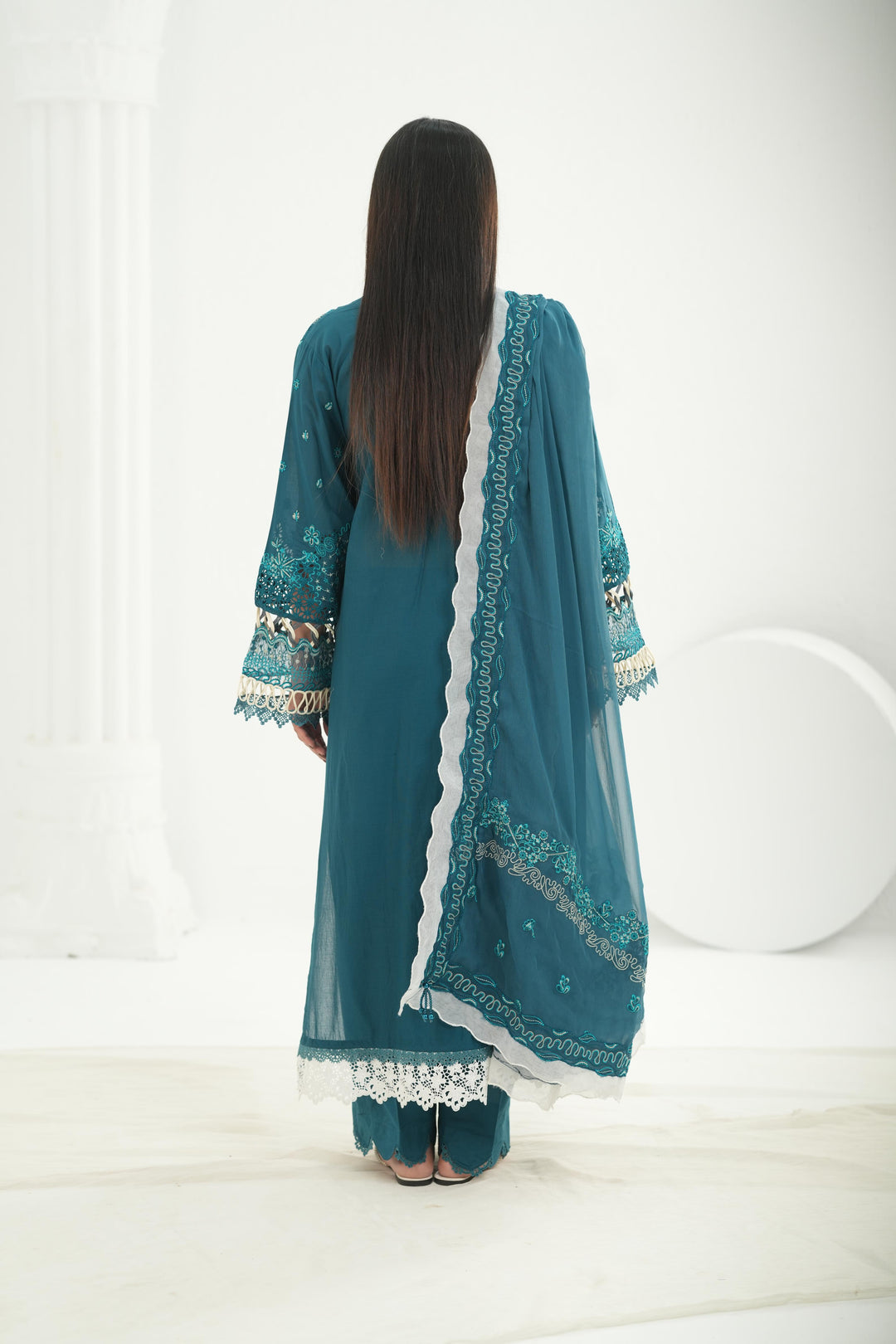 Kaisa - Qalamkar Festive Lawn '26 Stitched