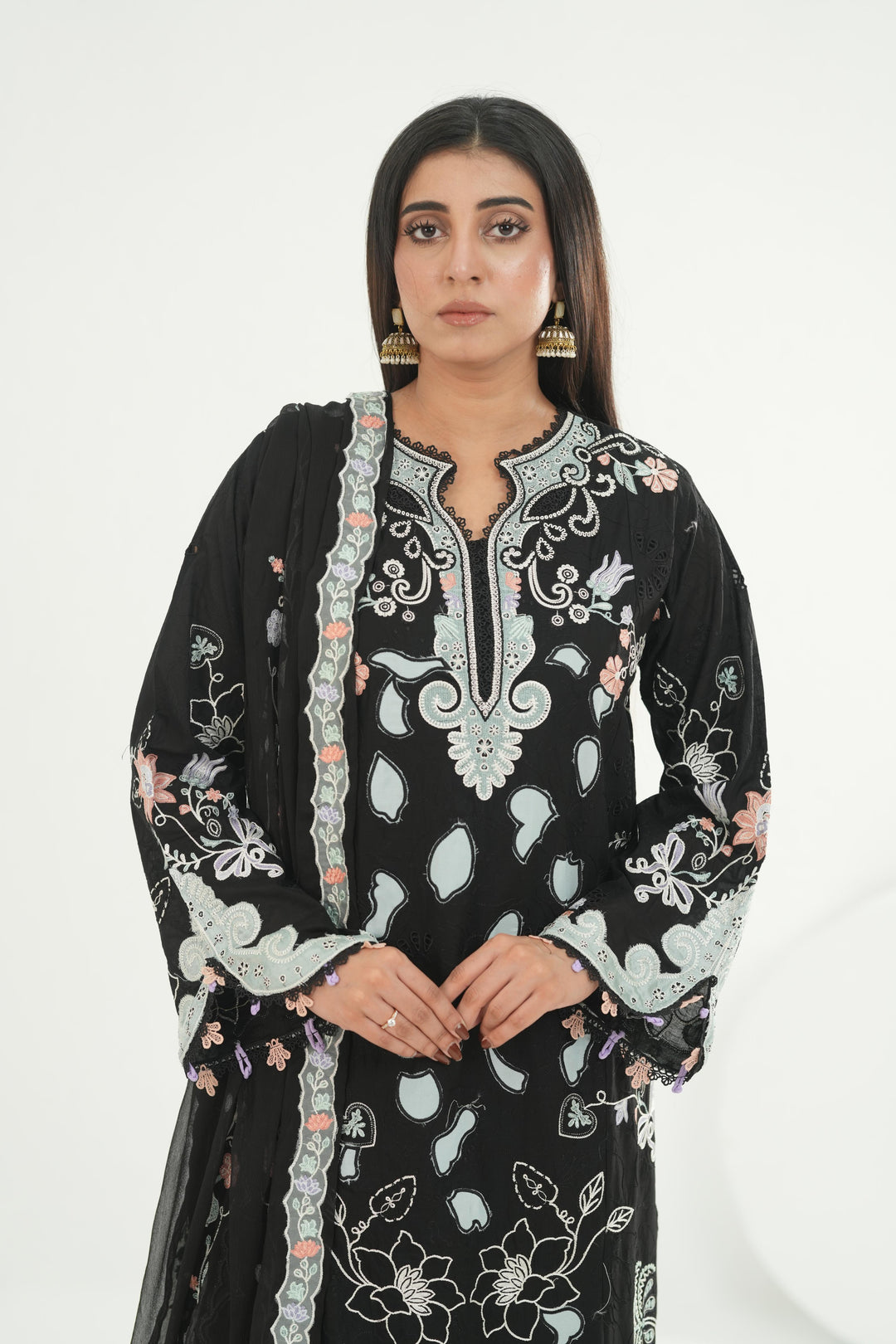 Reha - Qalamkar Festive Lawn '26 Stitched