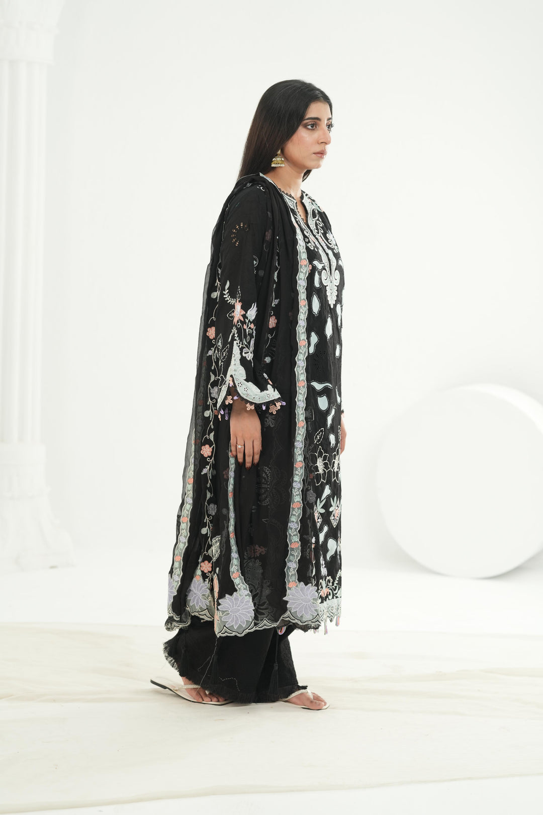 Reha - Qalamkar Festive Lawn '26 Stitched