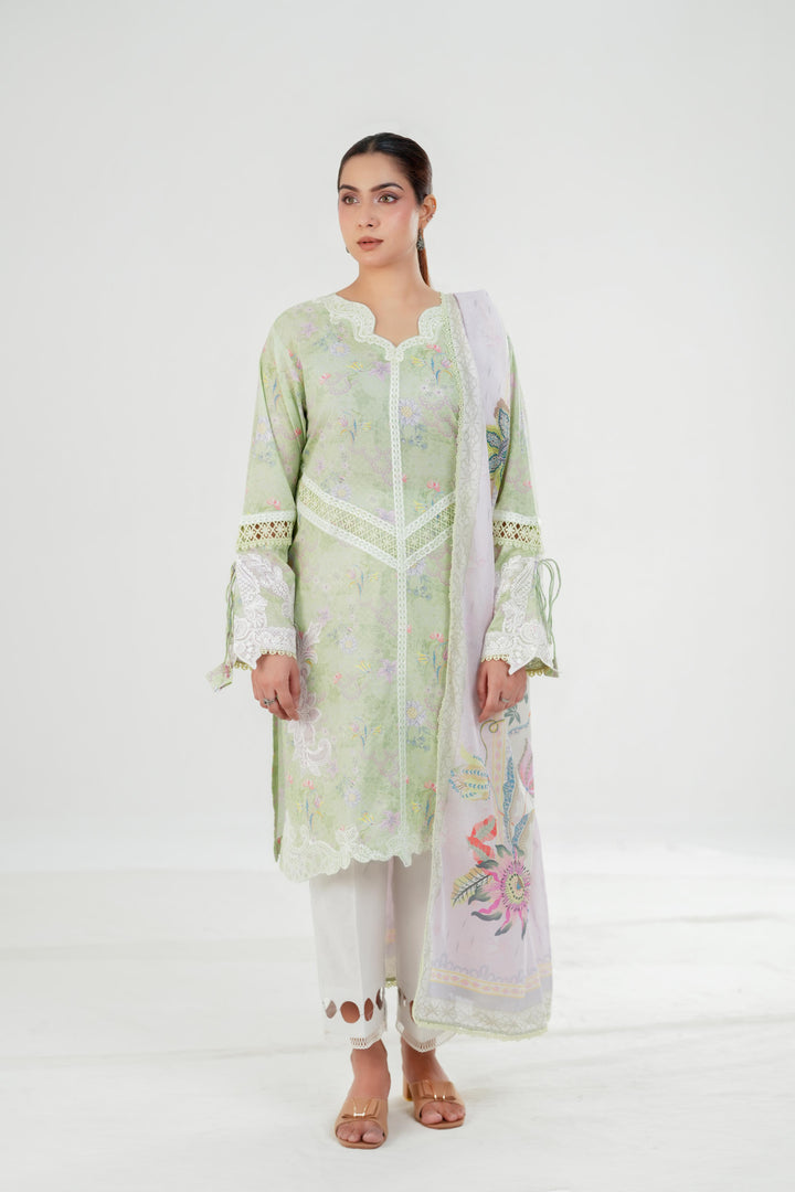 Talya - Qalamkar QPrint Drop III Stitched