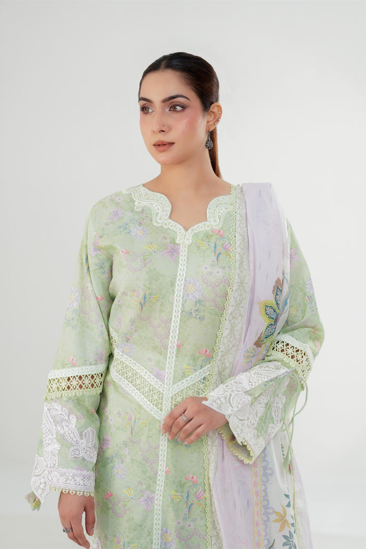 Talya - Qalamkar QPrint Drop III Stitched