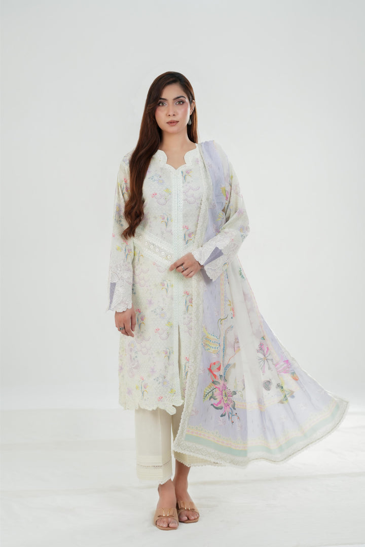 Ameena - Qalamkar QPrint Drop III Stitched