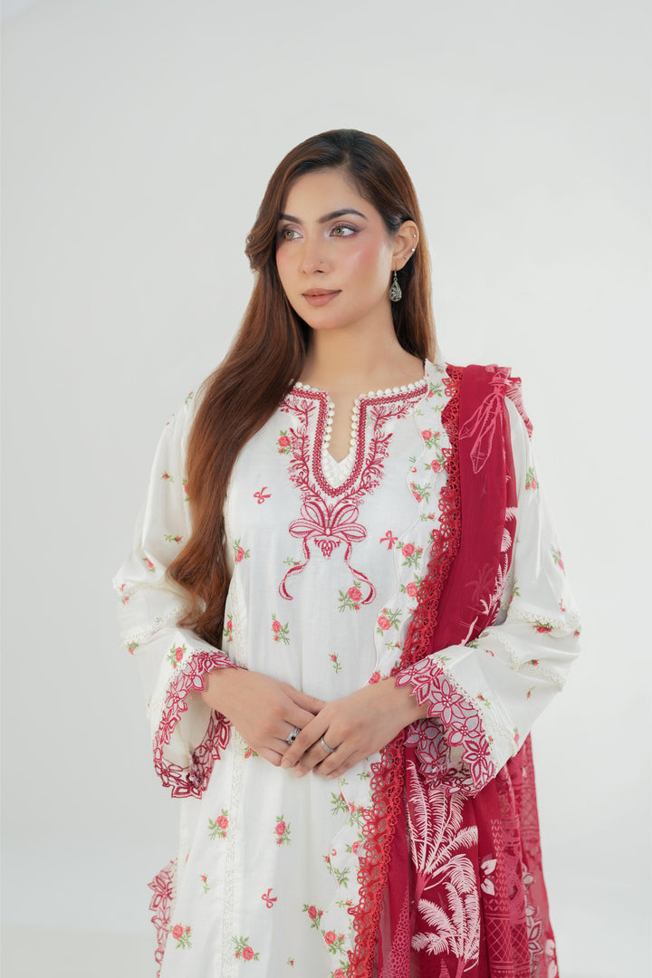 Hania - Qalamkar QPrint Drop III Stitched