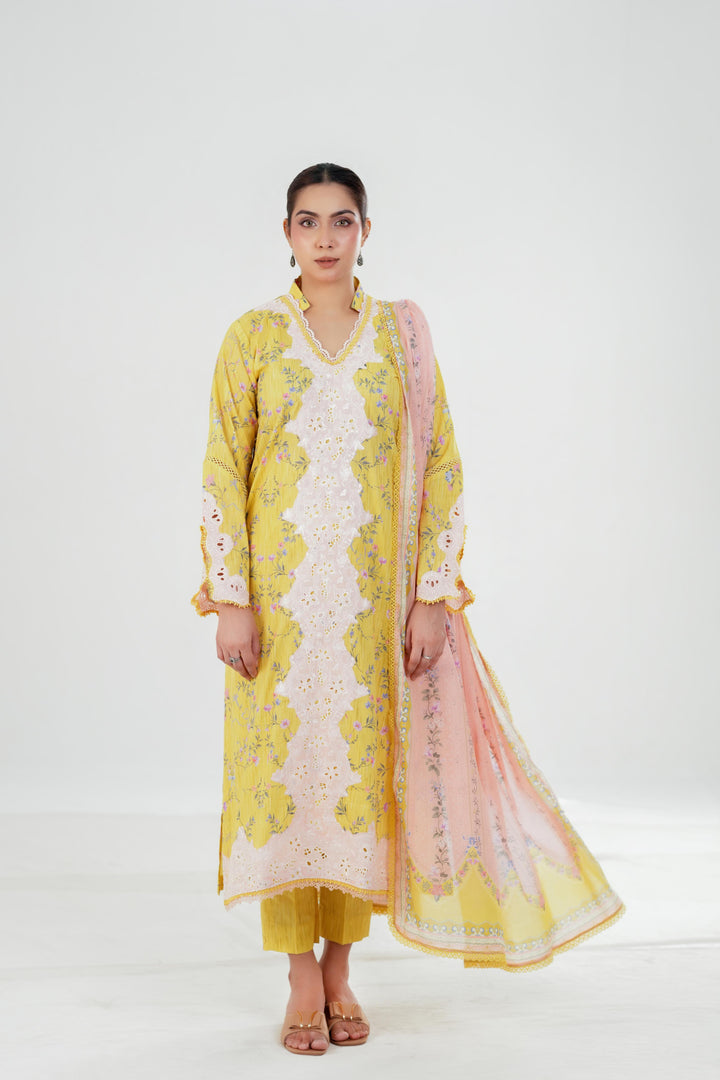 Areej - Qalamkar QPrint Drop III Stitched