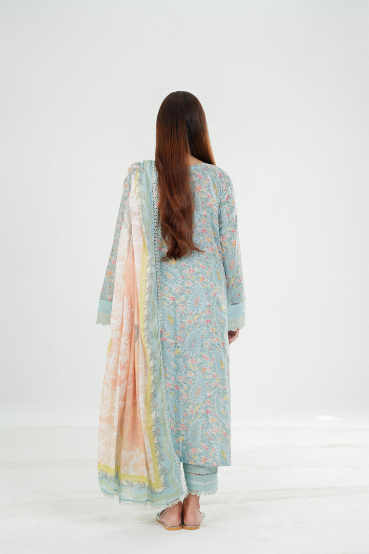 Nazia - Qalamkar QPrint Drop III Stitched