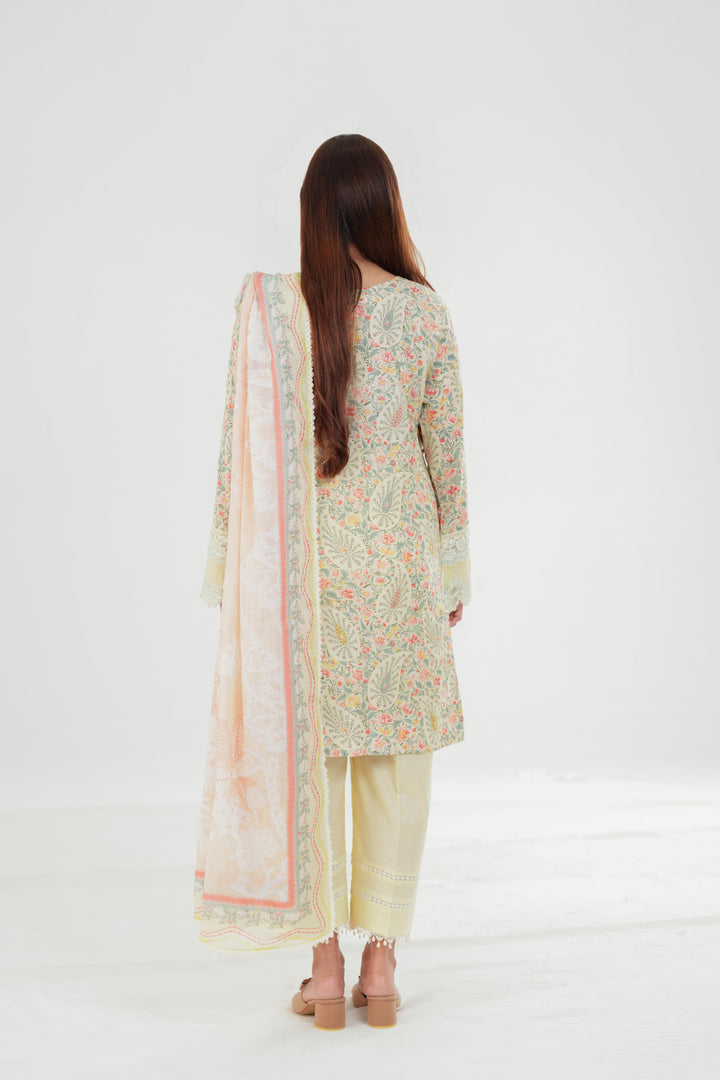 Zayra - Qalamkar QPrint Drop III Stitched