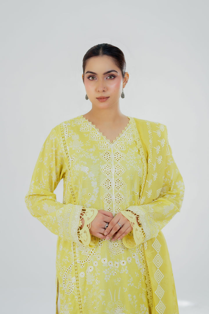 Zohra - Qalamkar QPrint Drop III Stitched