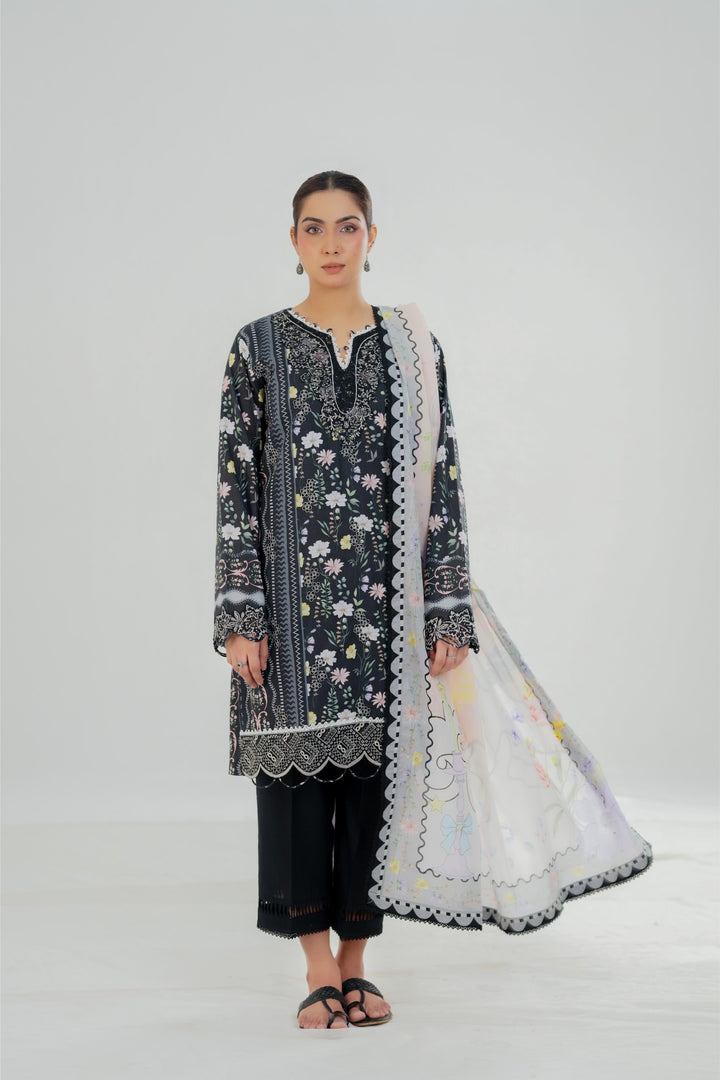 Amel - Qalamkar QPrint Drop III Stitched
