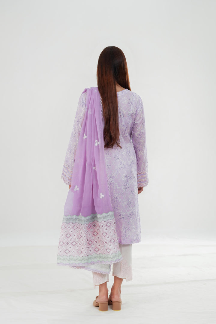 Josee - Qalamkar QPrint Drop III Stitched