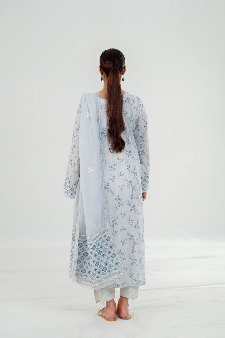 Aline - Qalamkar QPrint Drop III Stitched
