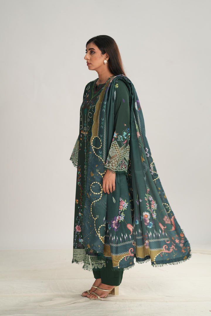 Karla - Qprints by Qalamkar Stitched