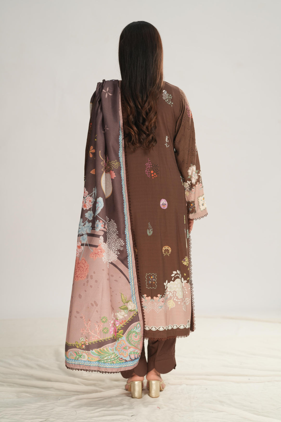 Rabella - Qprints by Qalamkar Stitched