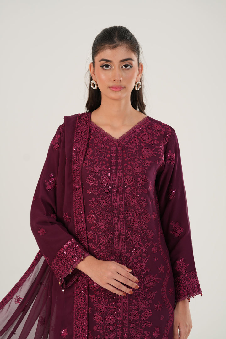 Regal Violet - Farasha Essence Formals Stitched