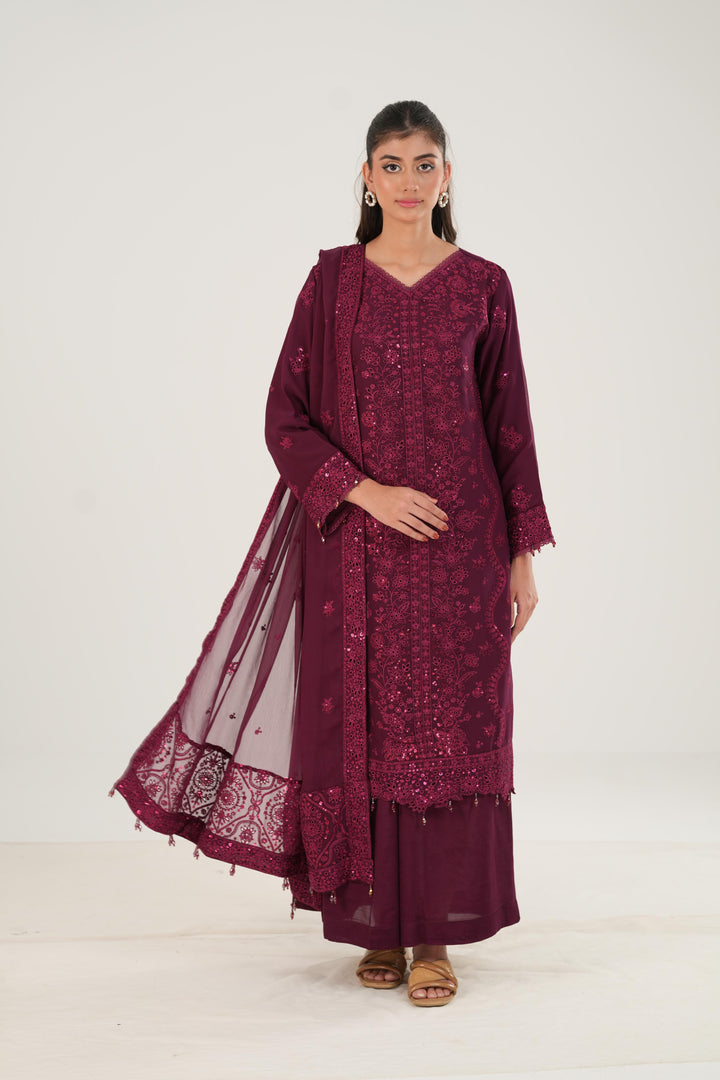 Regal Violet - Farasha Essence Formals Stitched