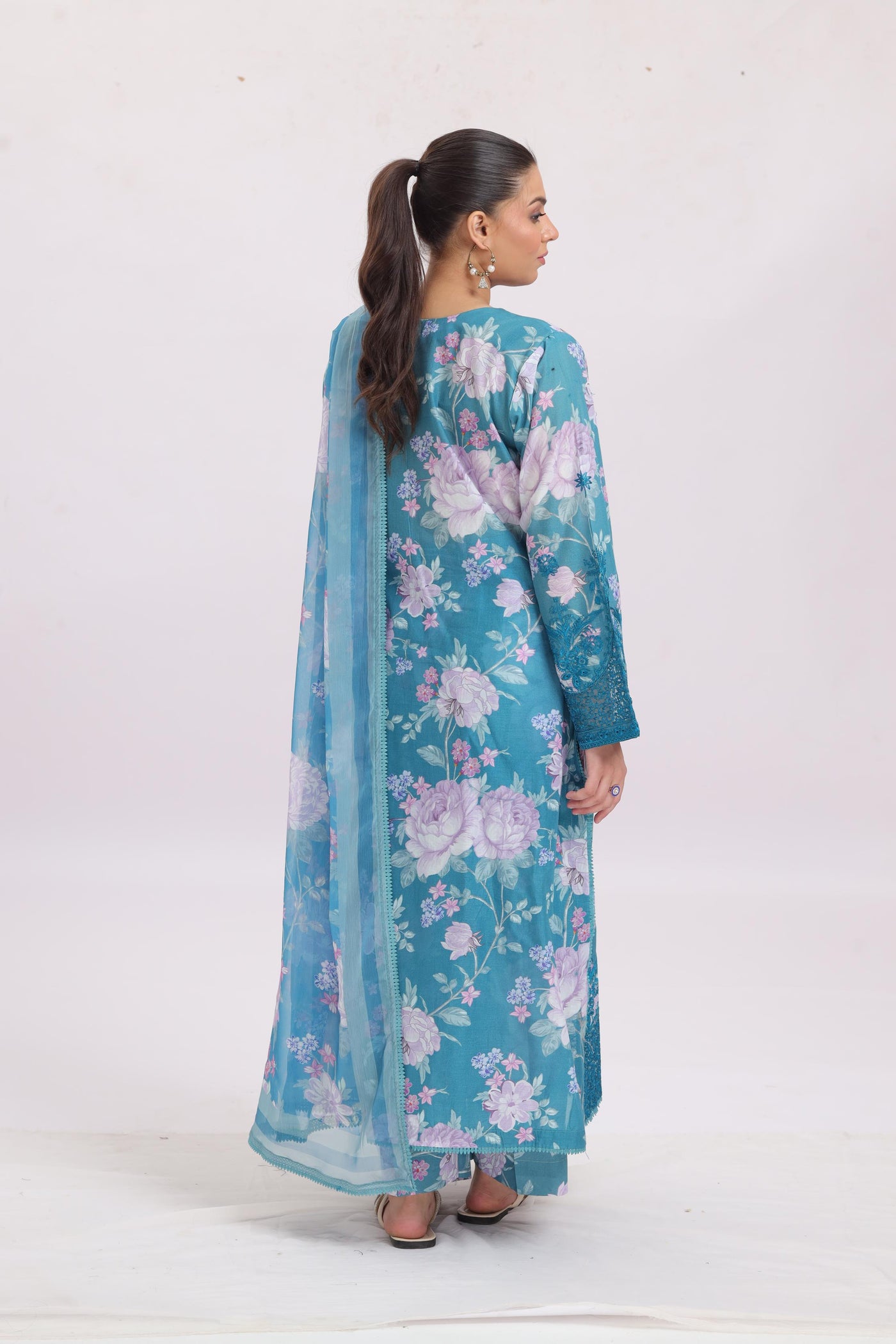 Rosella - Ayzel Printed Embroidered Stitched