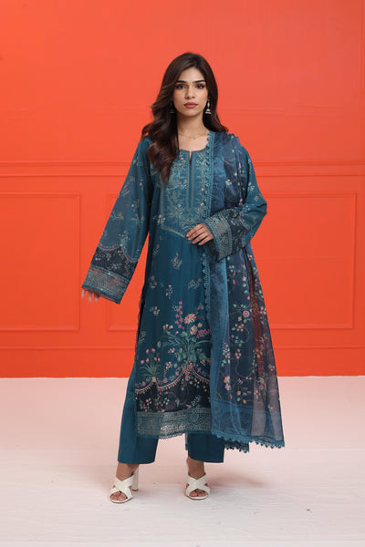 Rosheen B - Afrozeh Damask The Holiday Edit '25 Stitched