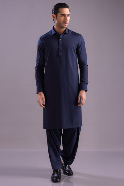 Blended Blue Shalwar Kameez - Cast & Crew