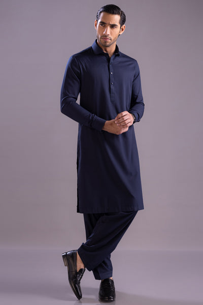 Blended Blue Shalwar Kameez - Cast & Crew