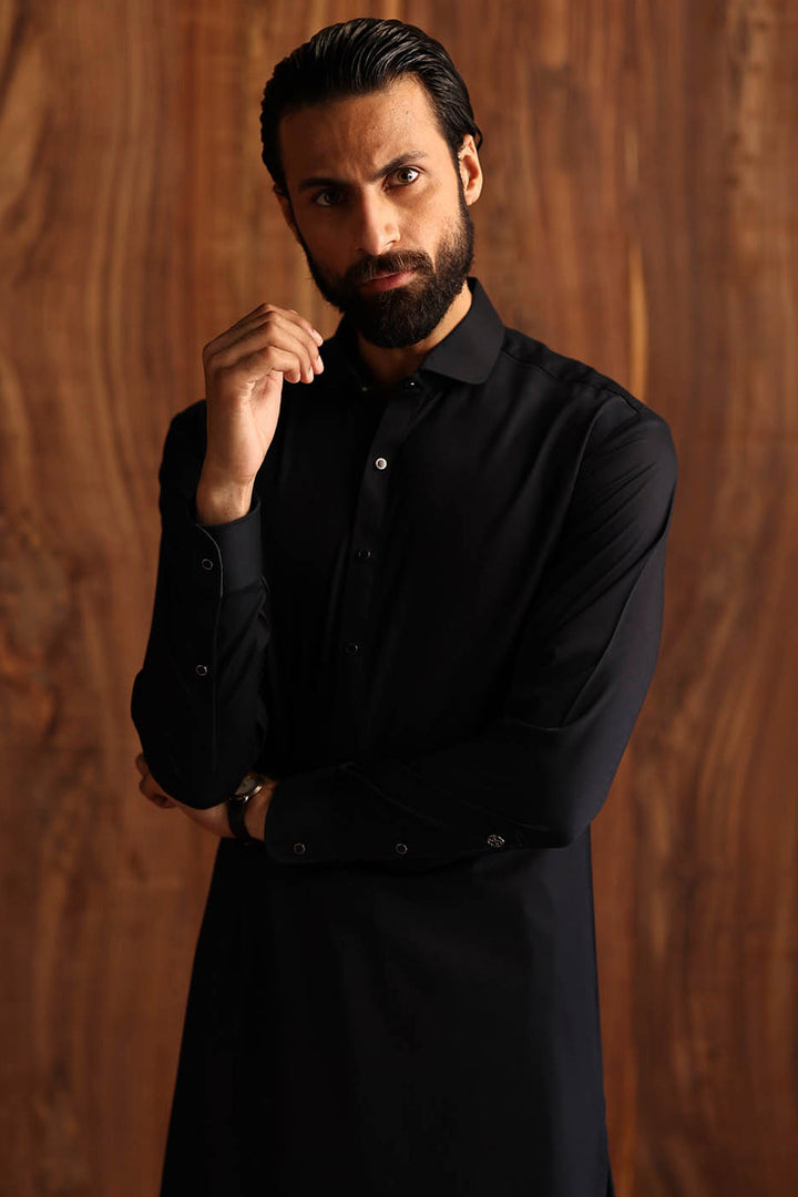 Blended Navy Shalwar Kameez - Cast & Crew