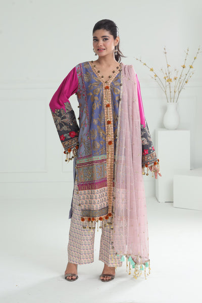 Design 4B - Sana Safinaz Winter Luxury Stitched Collection