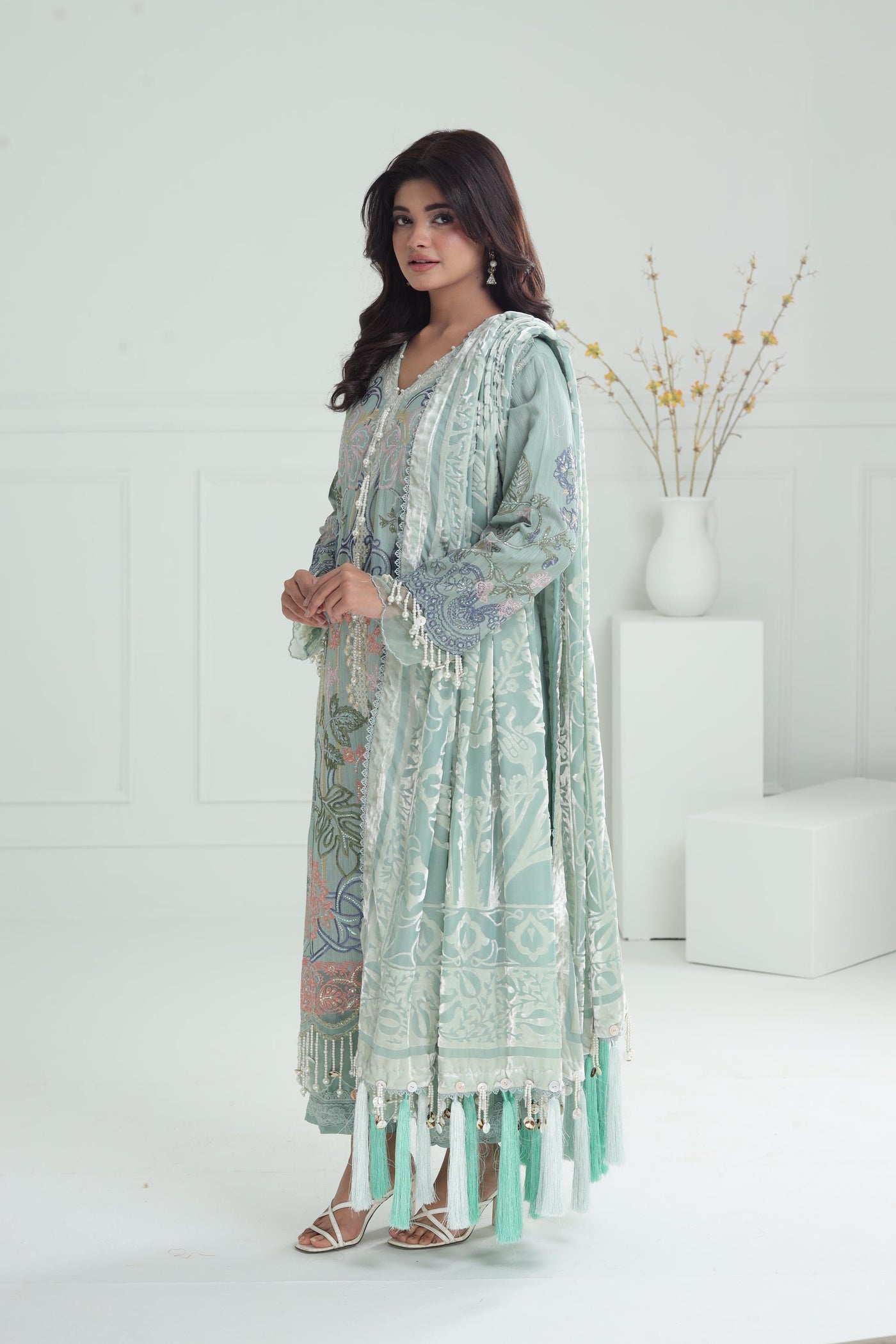 Design 5A - Sana Safinaz Winter Luxury Stitched Collection