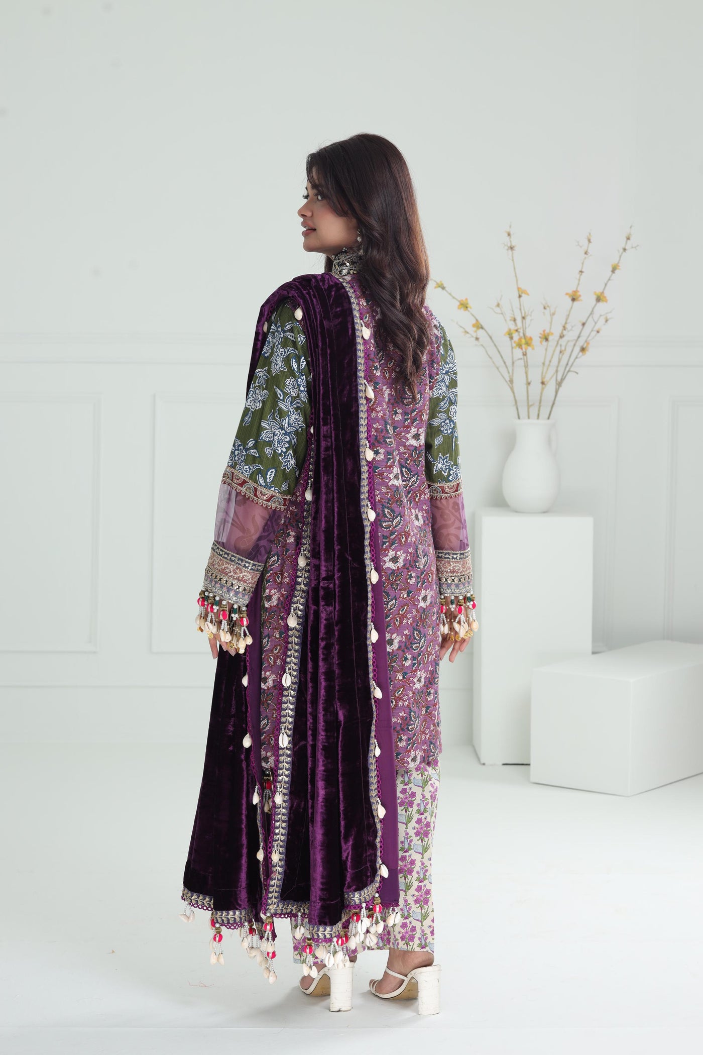 Design 6A - Sana Safinaz Winter Luxury Stitched Collection