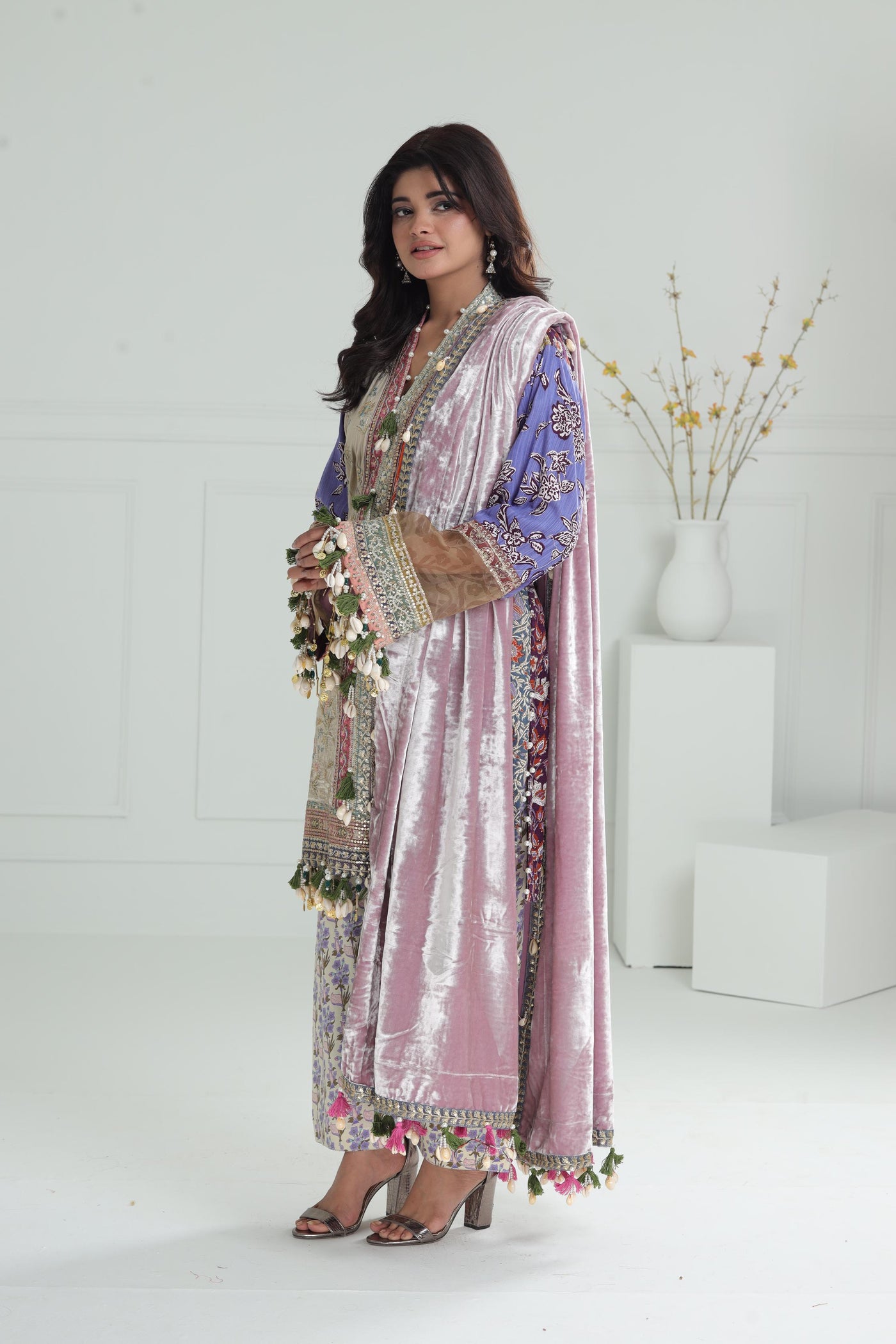 Design 6B - Sana Safinaz Winter Luxury Stitched Collection