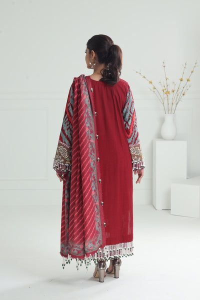 Design 7A - Sana Safinaz Winter Luxury Stitched Collection