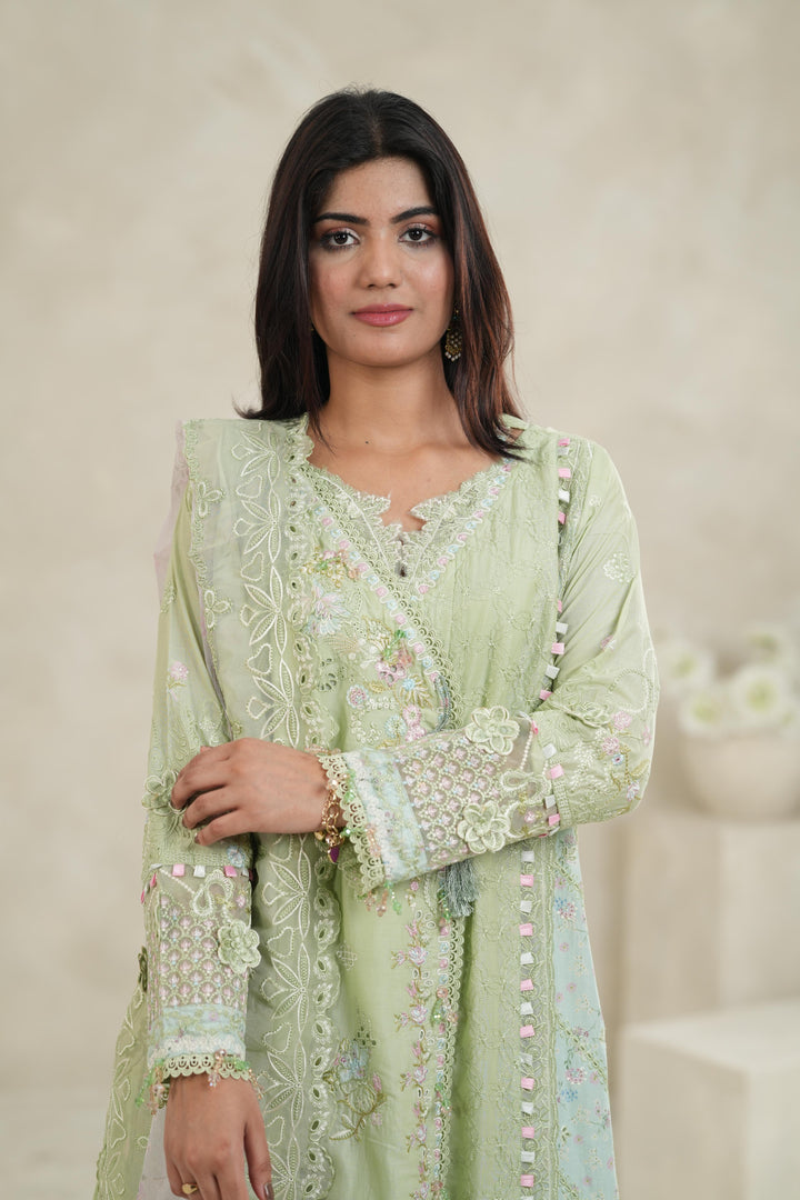Jiya - Qalamkar Sahil Luxury Stitched