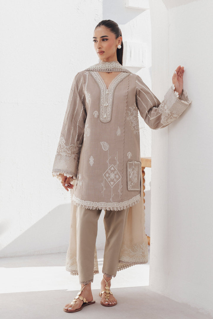 Elke - Qalamkar Basic Pret '26 Stitched