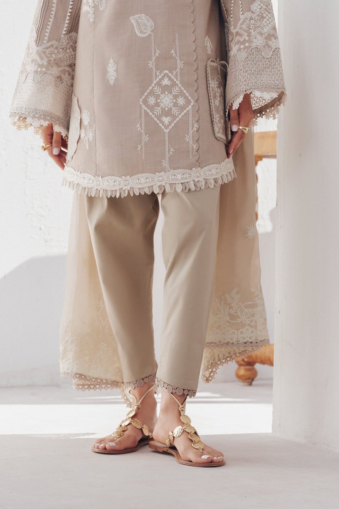 Elke - Qalamkar Basic Pret '26 Stitched