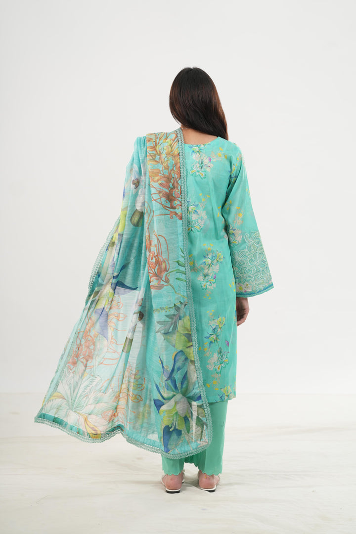 Sage - Rang Rasiya Life Style Stitched