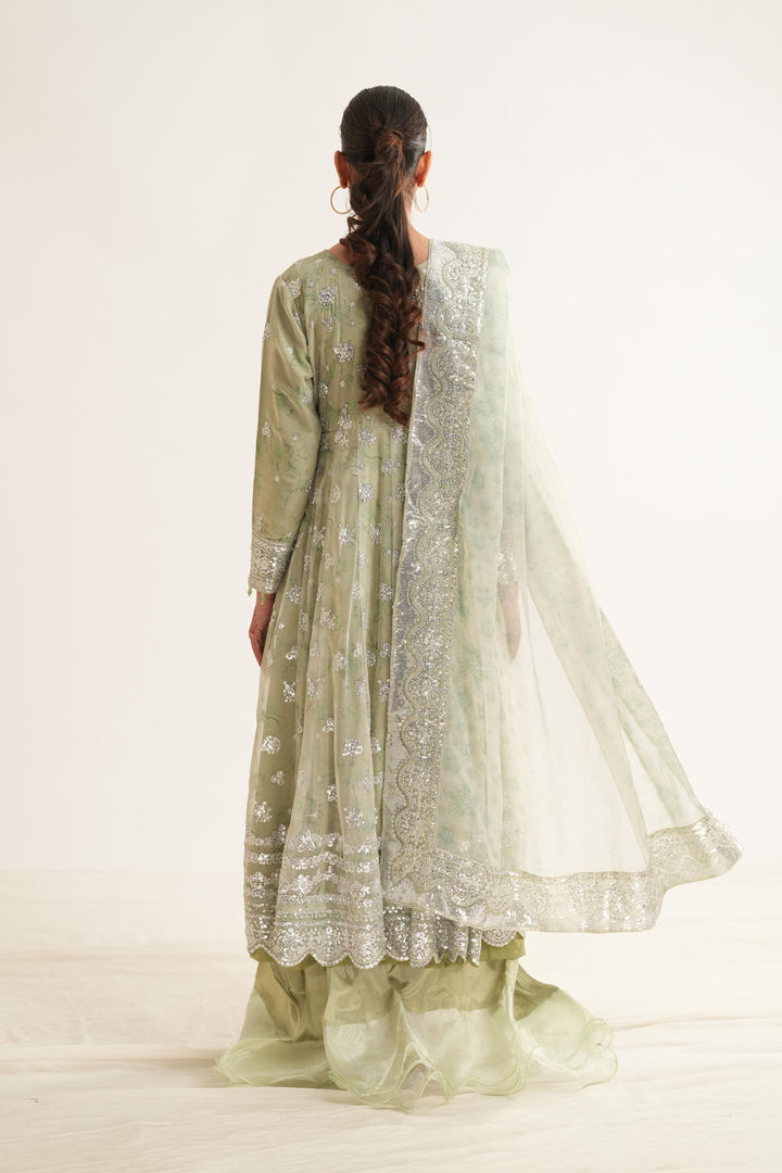 Sage Sparkle - Farasha Fiorella Formals Stitched