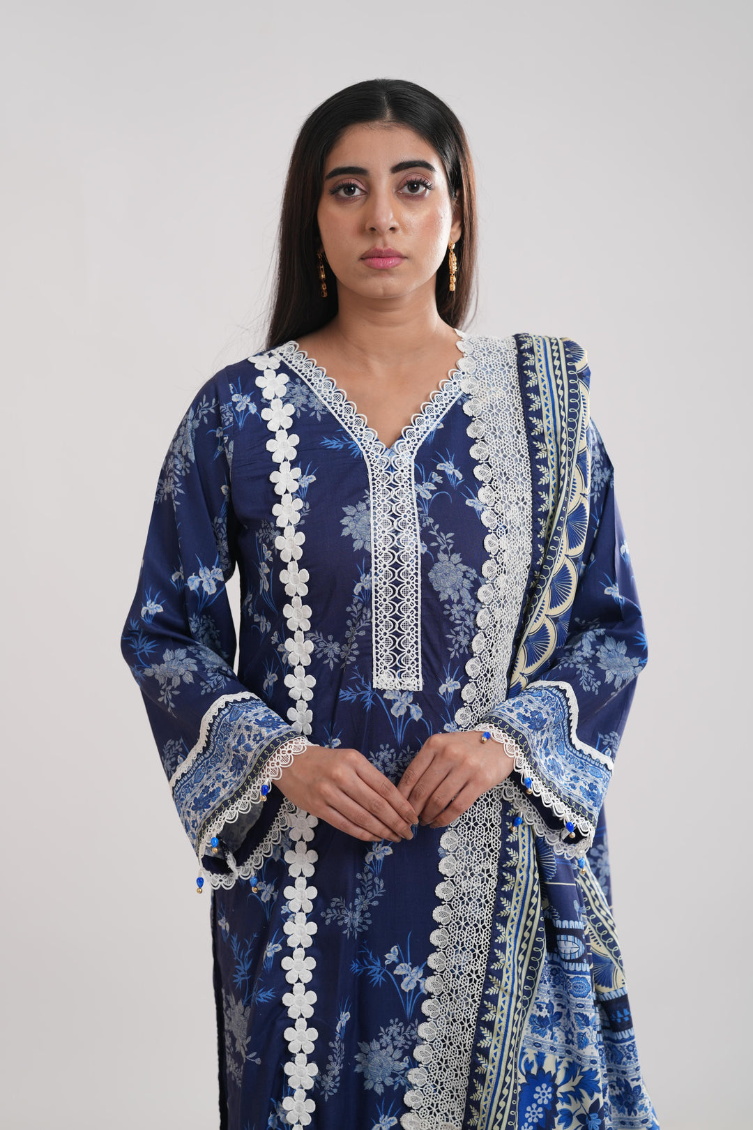 Sapphire - Mausummery Printed Stitched