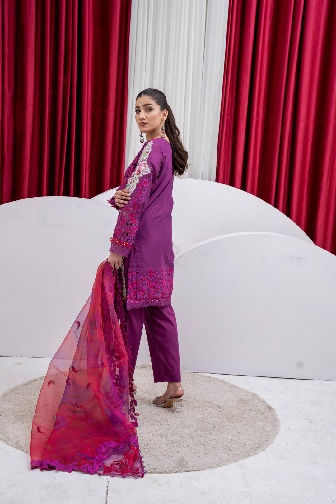 Serene - Afrozeh Luxury Lawn Stitched