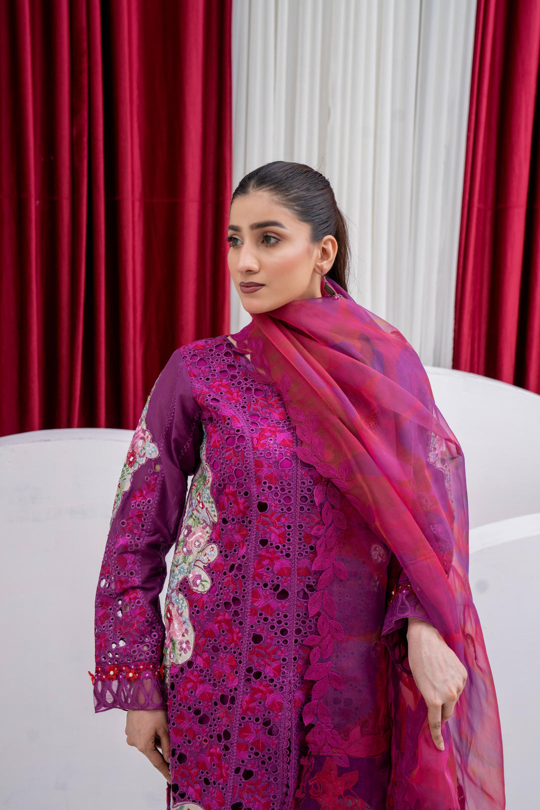 Serene - Afrozeh Luxury Lawn Stitched