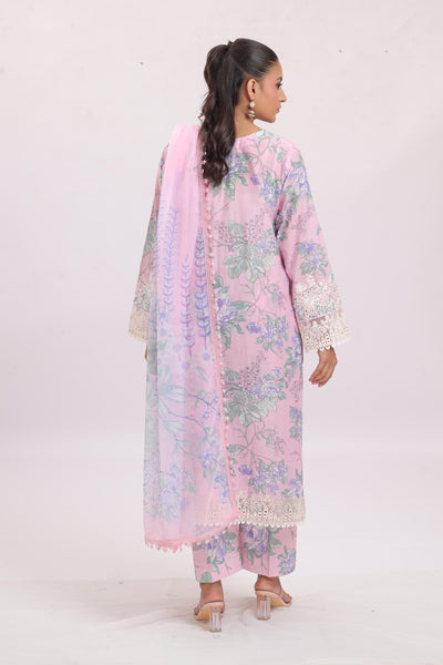 Skyflora - Ayzel Printed Embroidered Stitched