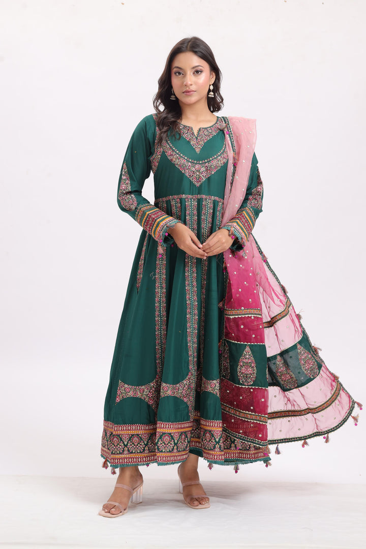 Design 1 - Jazmin Shahkaar Luxury Lawn Stitched