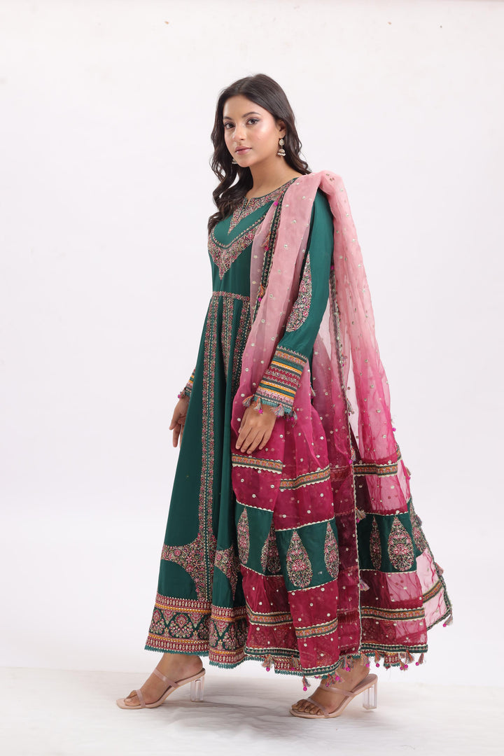 Design 1 - Jazmin Shahkaar Luxury Lawn Stitched