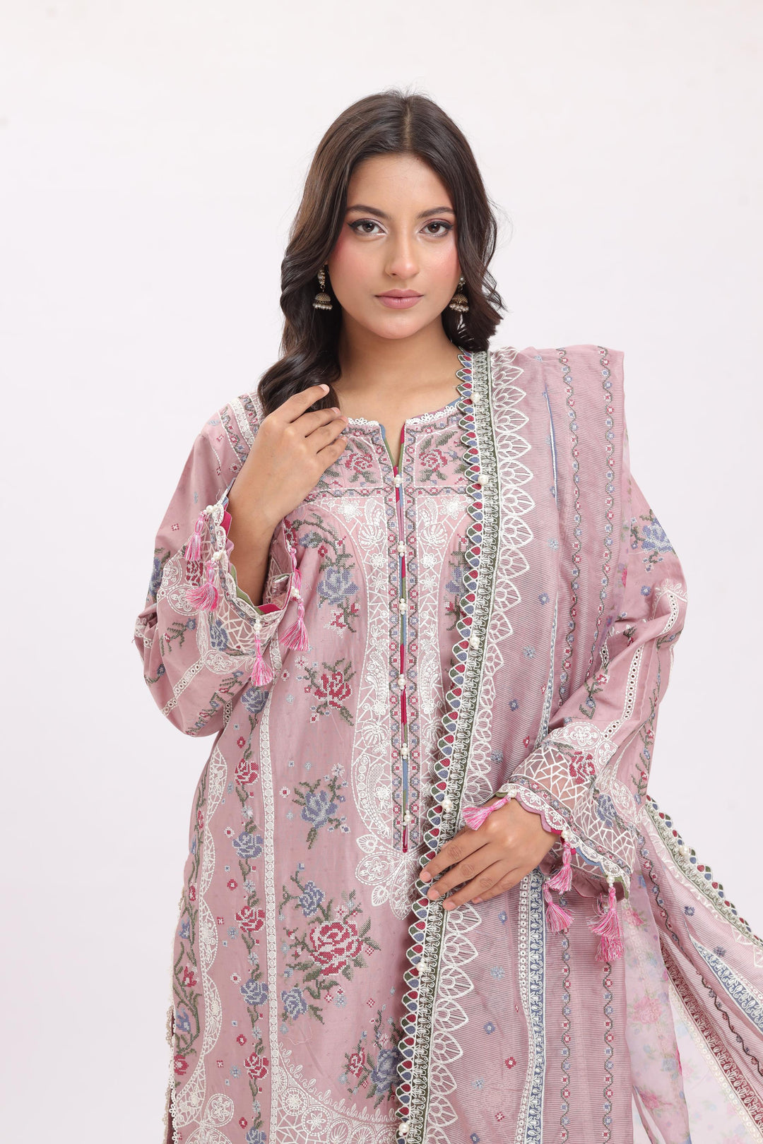 Design 2 - Jazmin Shahkaar Luxury Lawn Stitched