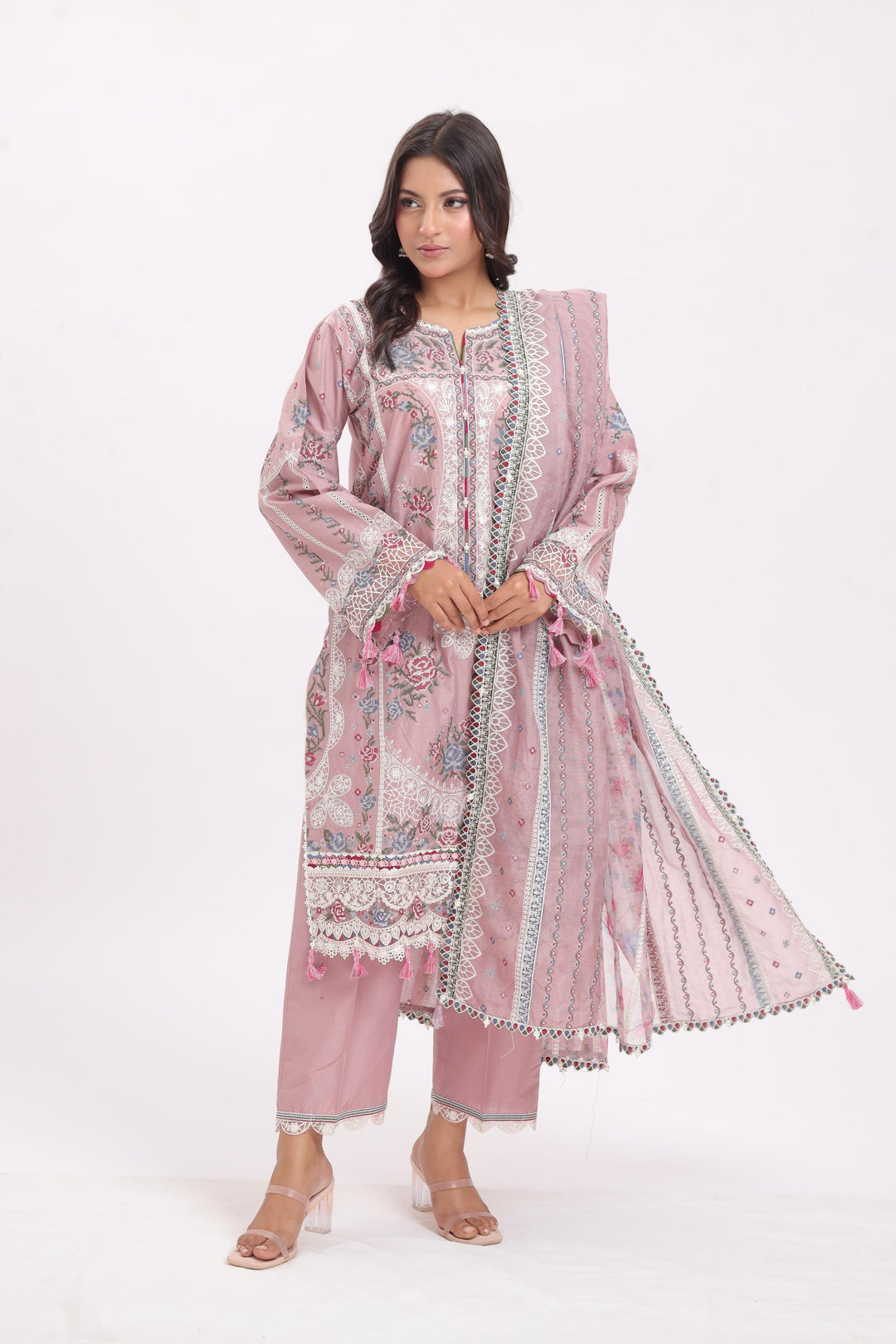 Design 2 - Jazmin Shahkaar Luxury Lawn Stitched