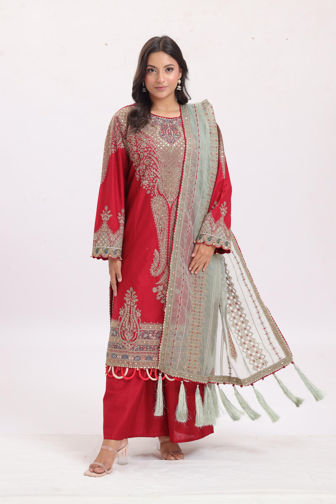 Design 5 - Jazmin Shahkaar Luxury Lawn Stitched