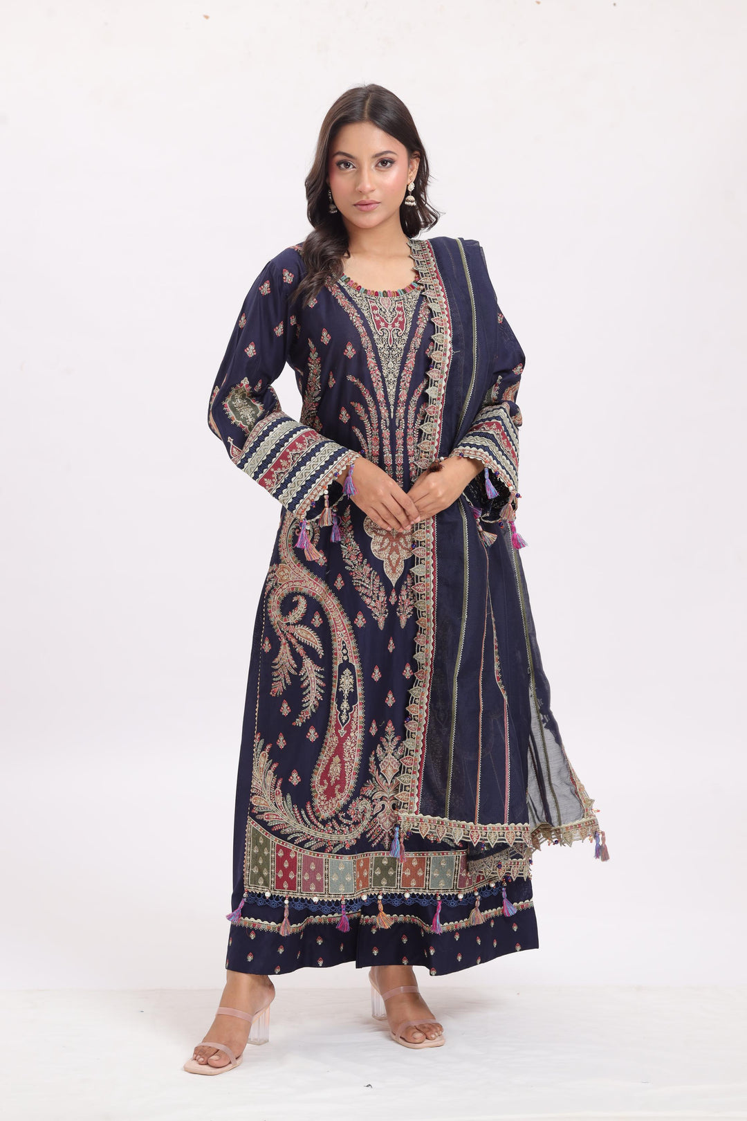 Design 8 - Jazmin Shahkaar Luxury Lawn Stitched