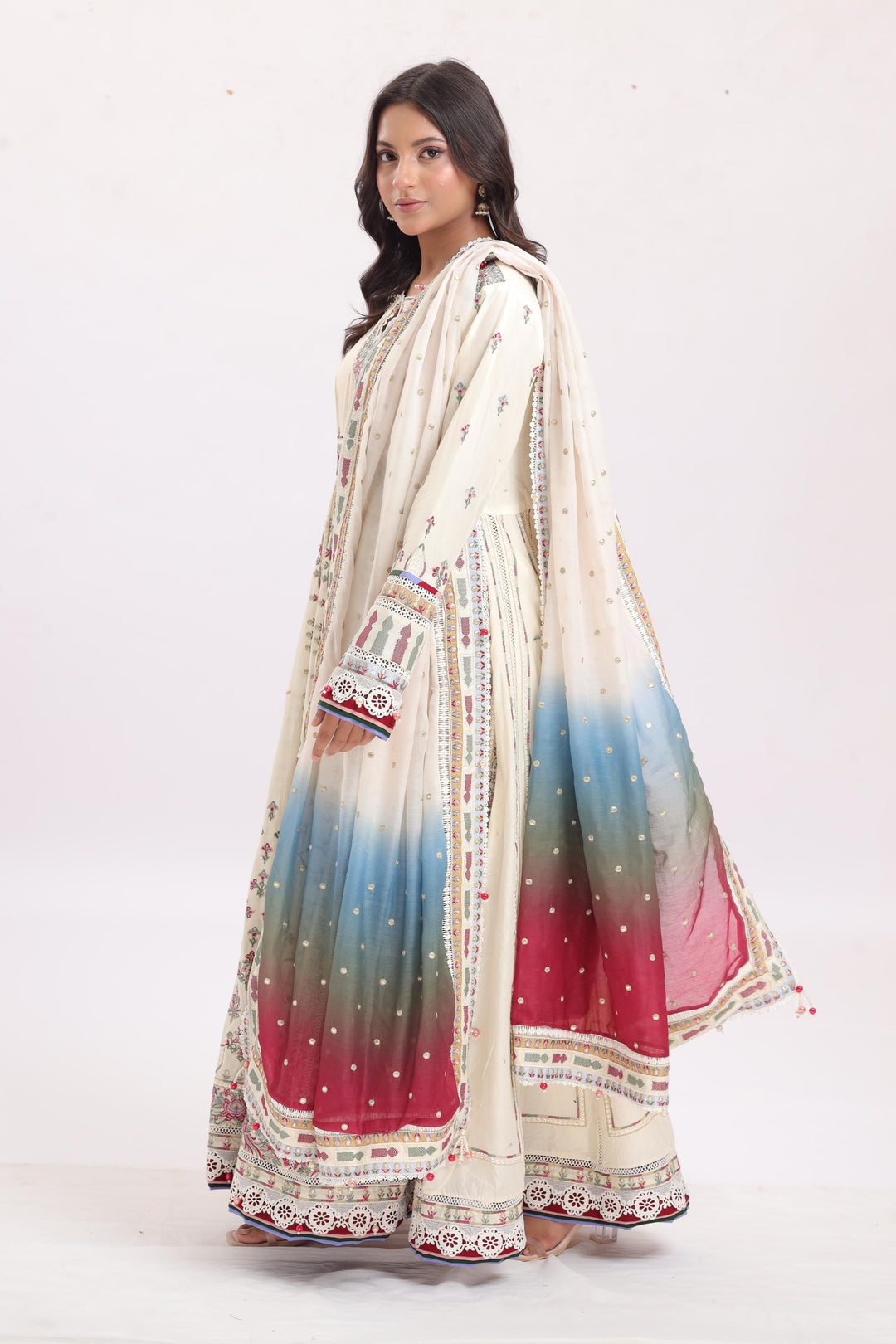 Design 9 - Jazmin Shahkaar Luxury Lawn Stitched