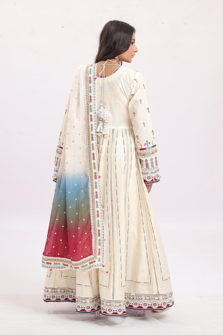 Design 9 - Jazmin Shahkaar Luxury Lawn Stitched