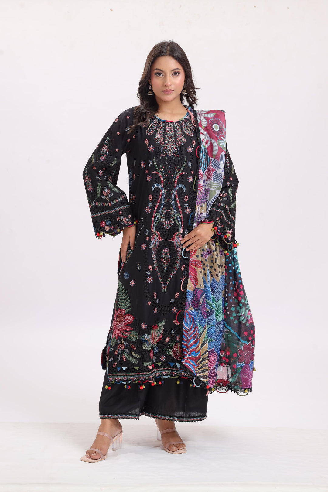 Design 10 - Jazmin Shahkaar Luxury Lawn Stitched