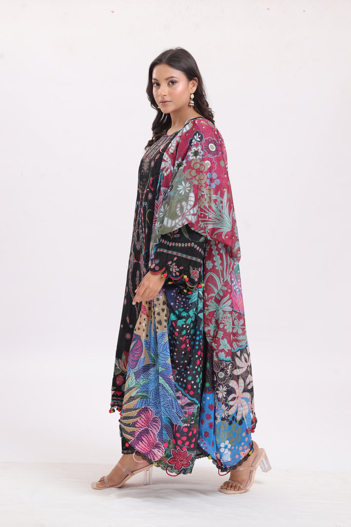 Design 10 - Jazmin Shahkaar Luxury Lawn Stitched