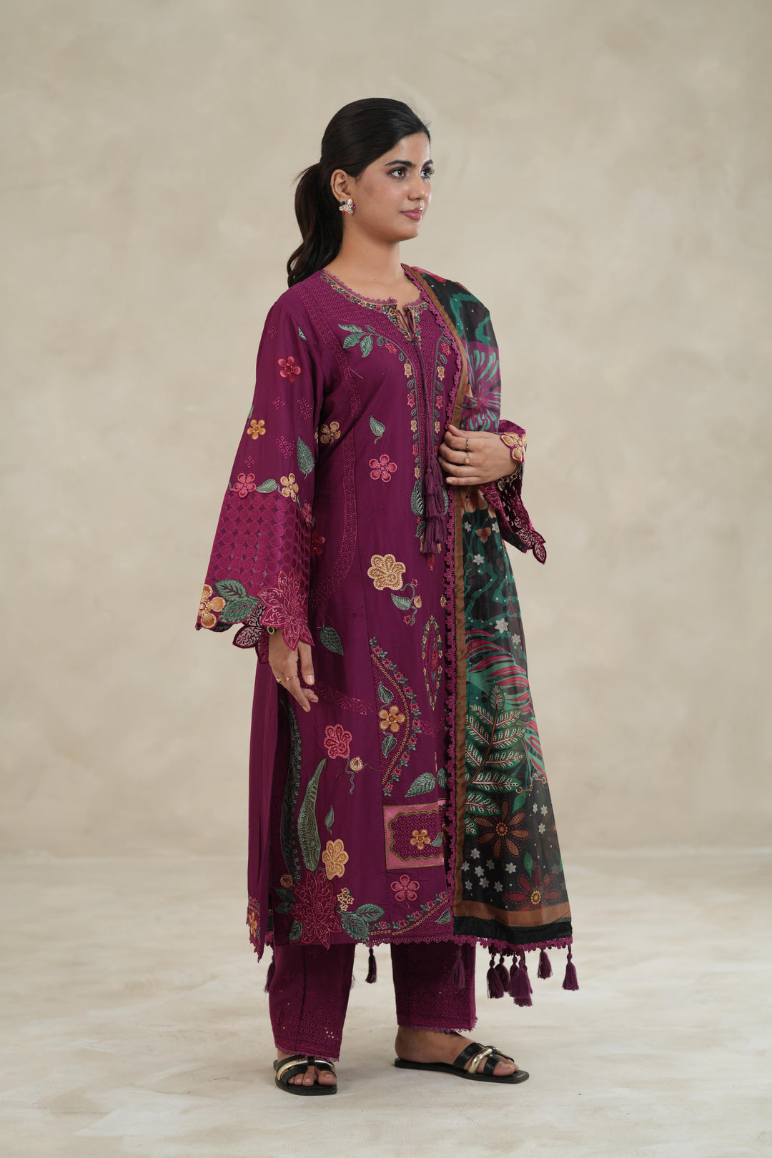 Design 1 - Jazmin Shahkar Luxury Stitched